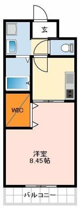 大阪府和泉市伏屋町4丁目(アパート)の賃貸物件の間取り