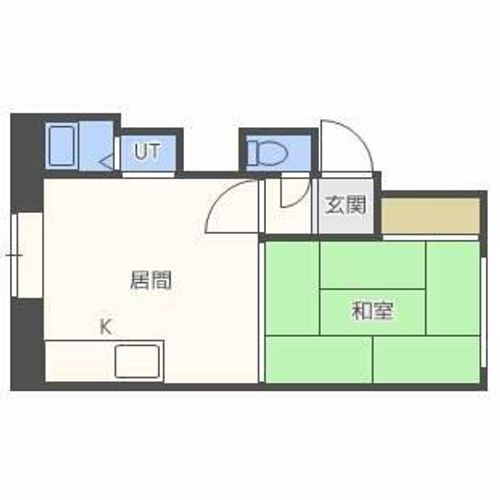 北海道札幌市北区新川一条4丁目(アパート)の賃貸物件の間取り