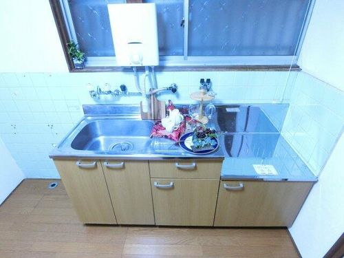大阪府河内長野市野作町(一戸建)の賃貸物件のキッチン