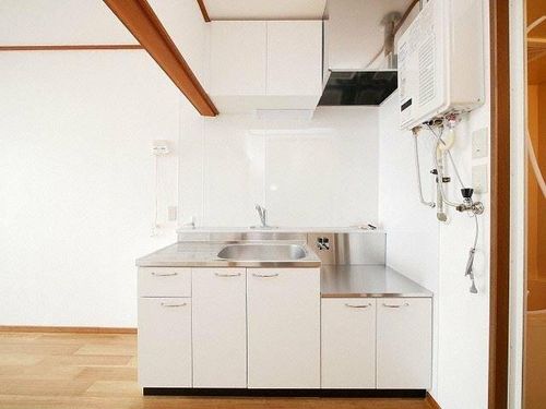 北海道札幌市北区北三十三条西6丁目(アパート)の賃貸物件のキッチン