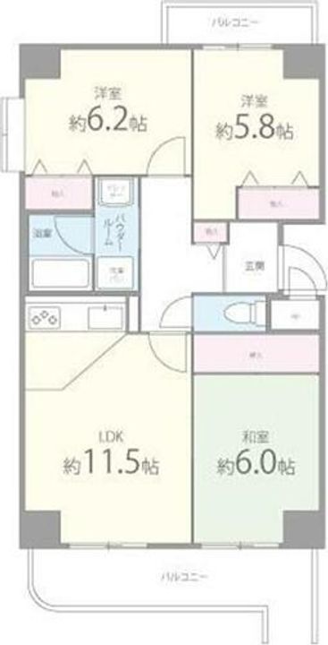 プライムヒル藤井寺の間取り