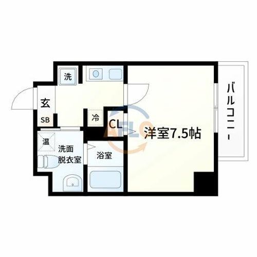 ラ・フォーレ都島本通Ⅱの間取り