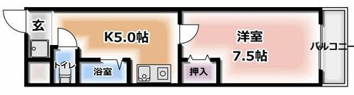 グレイス門真南の間取り