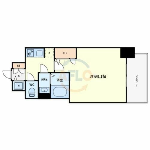 S-RESIDENCE堺altklasの間取り