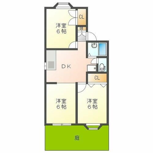 クイーンズコート東落合 C棟の間取り