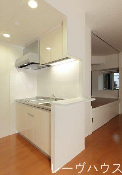 福岡県福岡市中央区高砂2丁目(マンション)の賃貸物件のキッチン
