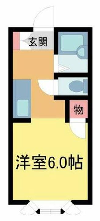 城山ハイツ103の間取り