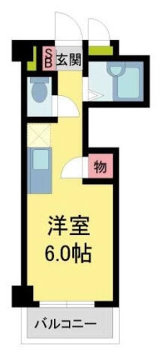 メゾネット栄根(サカネ)306の間取り