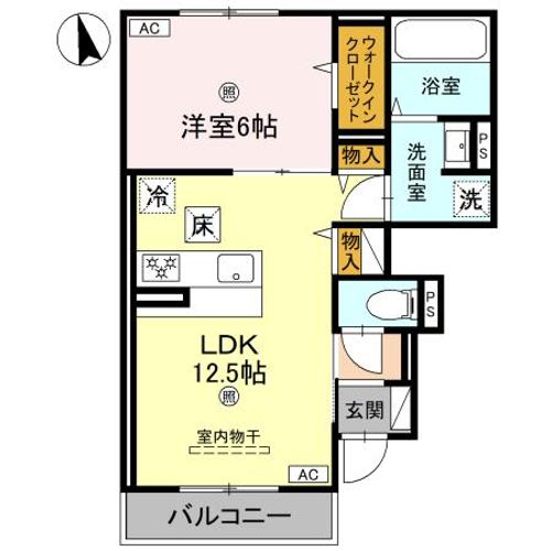 ルグラン亀山の間取り