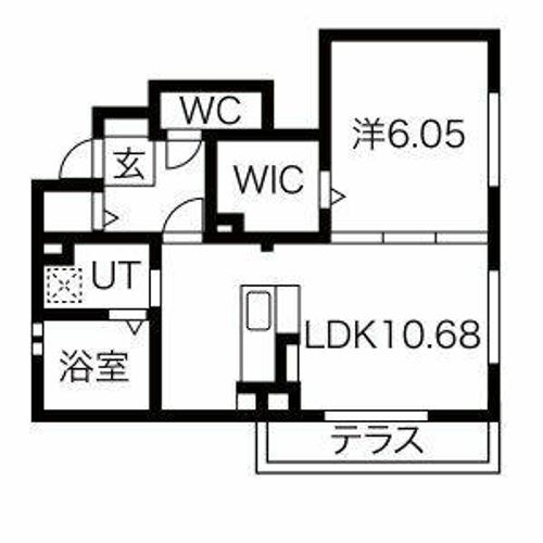 Sumika Bの間取り