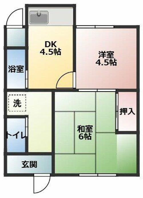 愛知県春日井市美濃町1丁目(一戸建)の賃貸物件の間取り