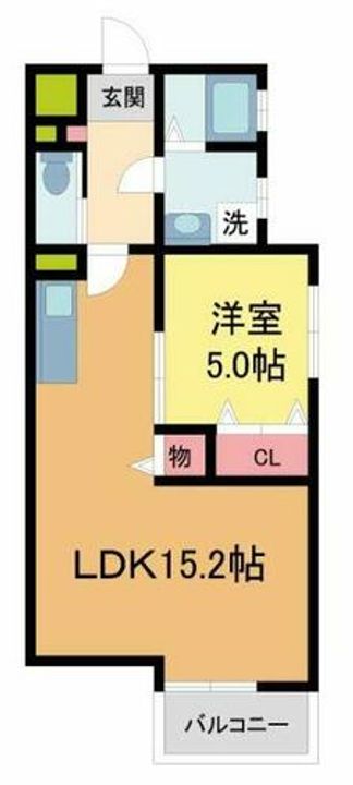 WindBell栄本町303の間取り