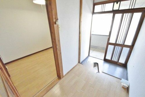 大阪府柏原市平野1丁目(一戸建)の賃貸物件101の玄関