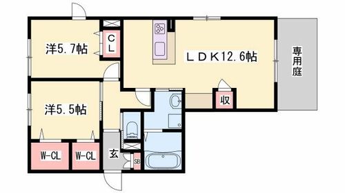 Maison Belle 鎌倉103の間取り