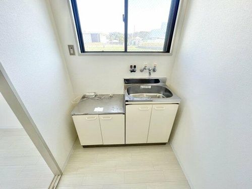 大阪府藤井寺市野中1丁目(マンション)の賃貸物件のキッチン