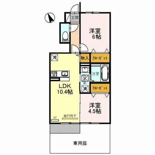 プレミア102の間取り