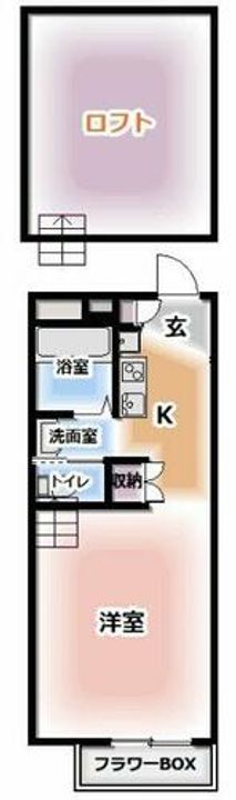 ソレイユ常盤の間取り
