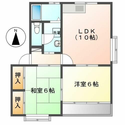 メゾン小崎101の間取り