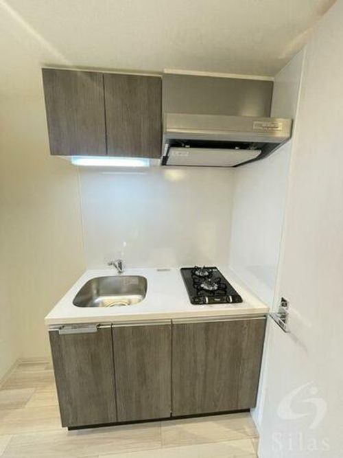 大阪府大阪市城東区東中浜9丁目(マンション)の賃貸物件のキッチン