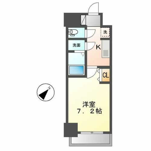 アドバンス名古屋モクシー1103の間取り
