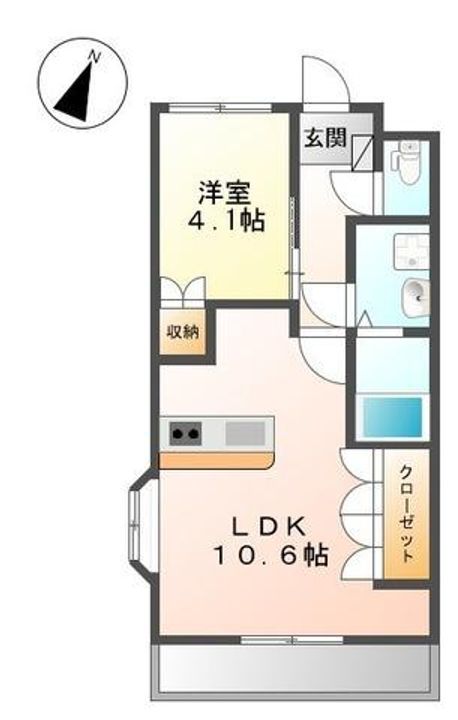 アーバンコート205の間取り