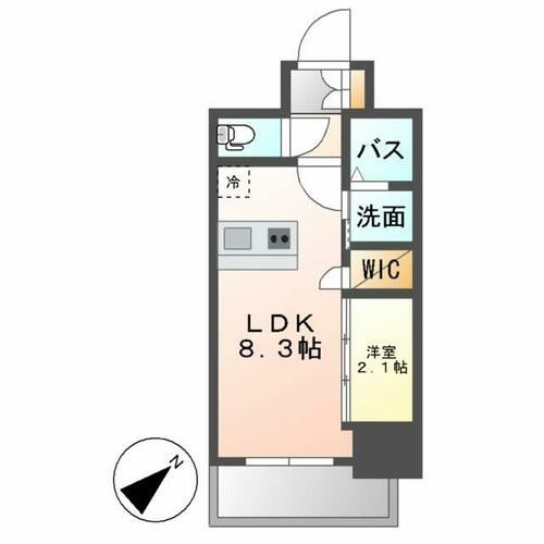 メイクスアート千種ウエストの間取り