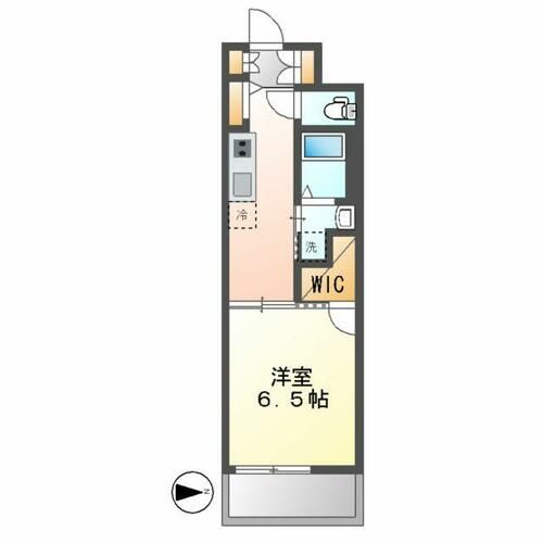 エステムコート名古屋ライブゲート707の間取り
