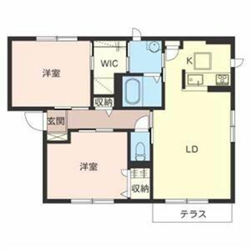 ソフィアA102の間取り