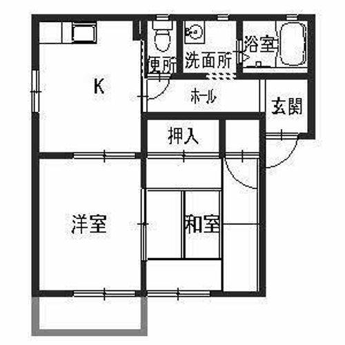 フォーレス 柏0203の間取り