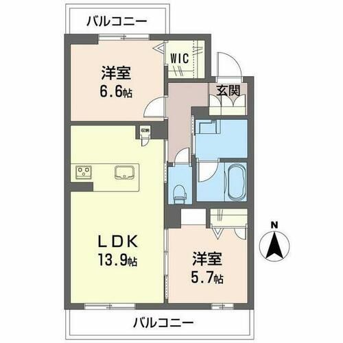 サクラ・メゾン イースト0203の間取り