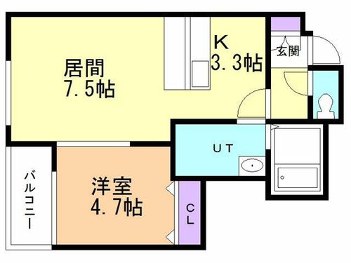 エクスセンスの間取り