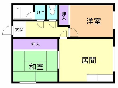 青葉ハイツ202の間取り