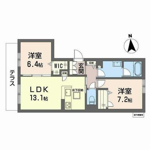 ラ イースト0101の間取り