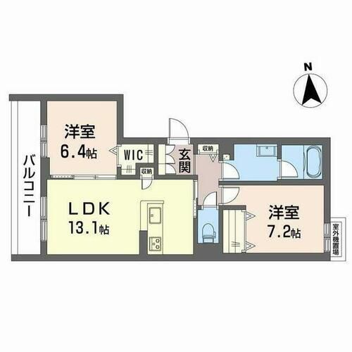 ラ イースト0201の間取り