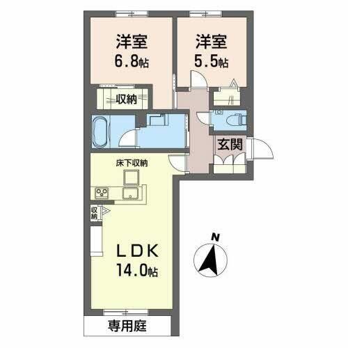 Palazzo Gloriosa0103の間取り