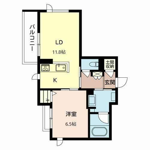 シャーメゾン・ピーノ0202の間取り