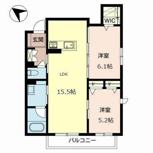 Fiable Izumiotsu0202の間取り