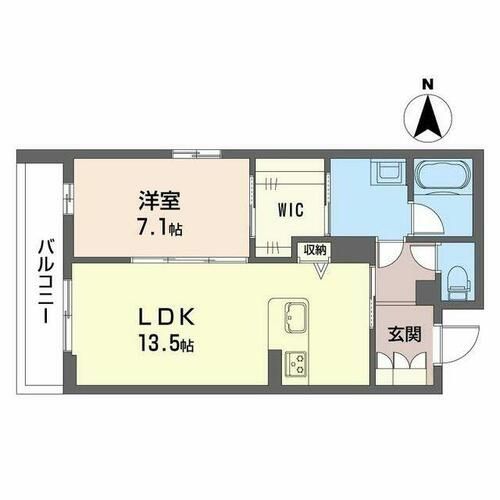 シャーメゾン環0205の間取り