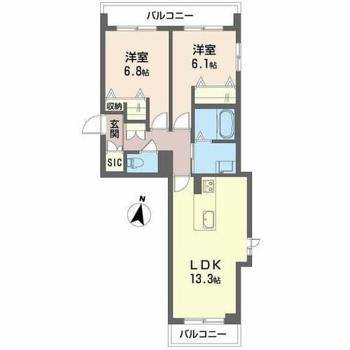 シトリネの間取り