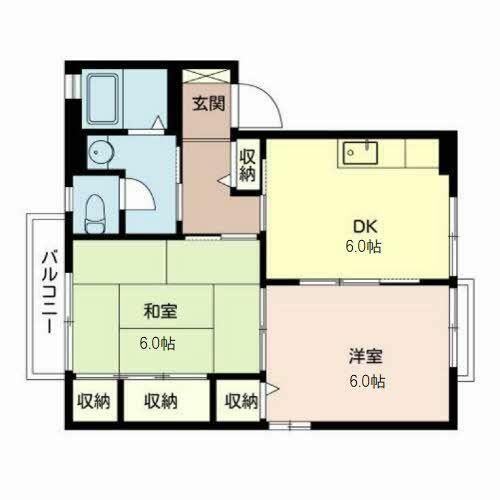 シティライフKOYO0201の間取り