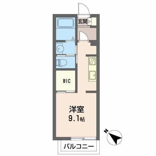 シャーメゾンパナシィアレジデンス 垂水旭が丘0201の間取り