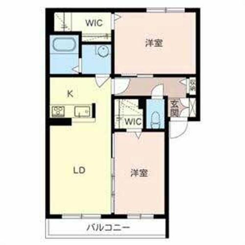 アトレッテ ジーロ0213の間取り