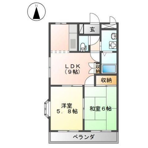 エクセルコートの間取り