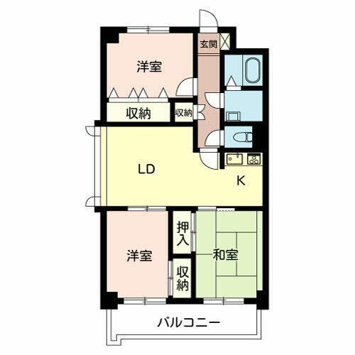 ピエモンヌ東山0306の間取り