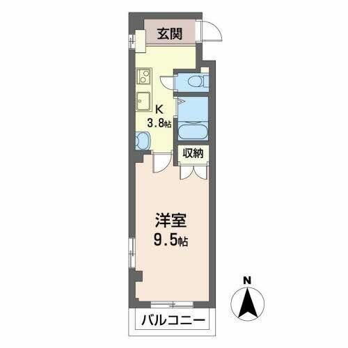 メゾン・ド・ビオラ0204の間取り