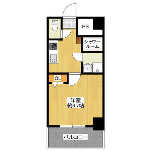 リラス2000年通り.202の間取り
