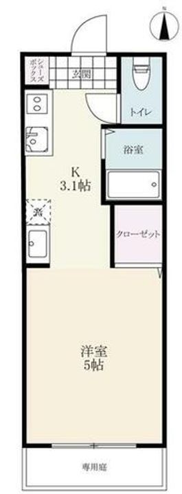 オレンジコーポ101の間取り