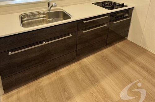 兵庫県西宮市甲子園六石町(アパート)の賃貸物件のキッチン