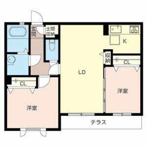 プランドール0102の間取り
