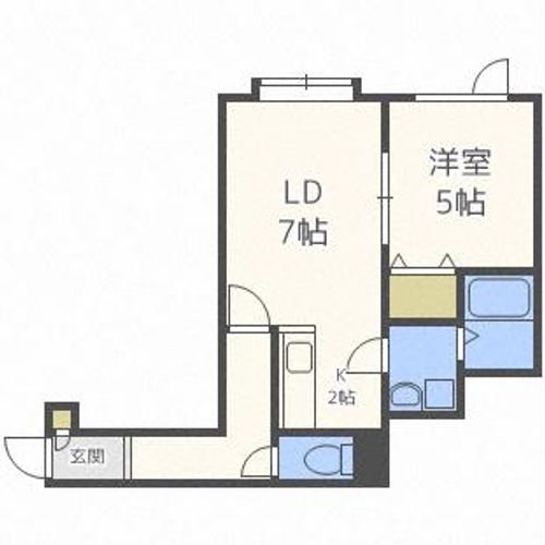 ファボリート202の間取り